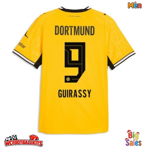 Borussia Dortmund Serhou Guirassy #9 Replica Home Stadium Shirt 2026-27 Short Sleeve